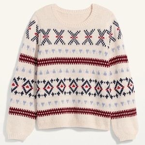 Fair Isle sweater